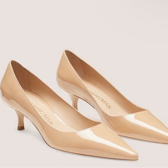 Stuart Wietzman Kitten Pump - Picture 1 of 5